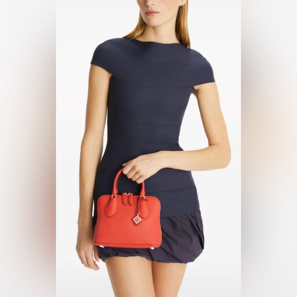 Tory Burch Poppy Mini Swing Satchel NWT - Picture 3 of 7